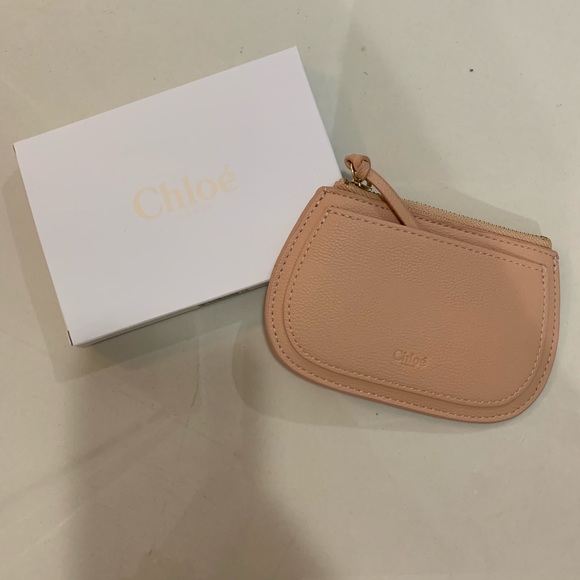 Chloe Accessories - Chloe - Pale Pink Coin/Credit Card Purse